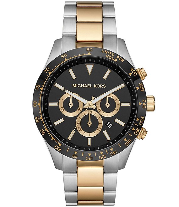 Color:Two Tone - Image 1 - Layton Chronograph Stainless Steel Watch