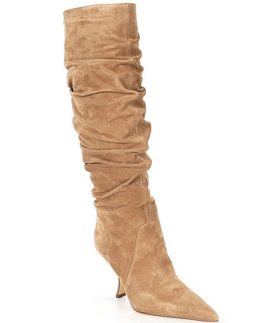 Michael kors tall suede boots deals