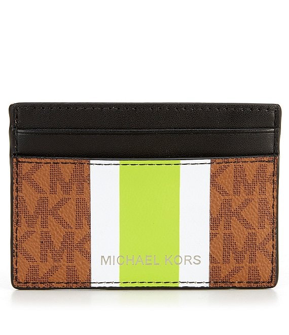 Michael Kors Mason Varsity Stripe Card Case | Dillard's