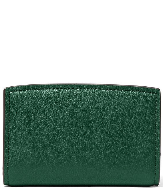 Michael Kors Bryant Medium Zip Around Silver Hardware Wallet