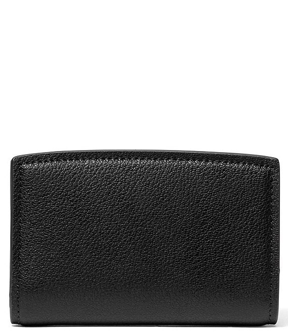 Michael Kors Bryant Medium Zip Around Silver Hardware Wallet