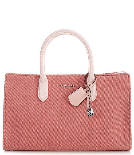 Michael Kors Scarlett Medium Denim Satchel Bag | Dillard's