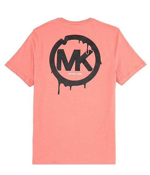 Michael Kors Melt MK Logo Short-Sleeve Tee | Dillard's