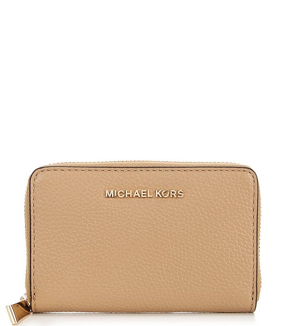 Michael Michael Kors logo-plaque Trifold Wallet - Farfetch