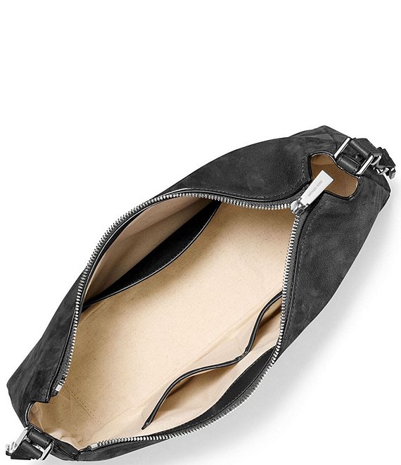 Michael Kors Nolita Medium Nubuck Leather Shoulder Bag | Dillard's
