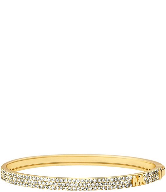 NEW Michael Kors Rose Gold Crystal Bangle Bracelet & Earring Gift Set  MKJ7460791 | eBay