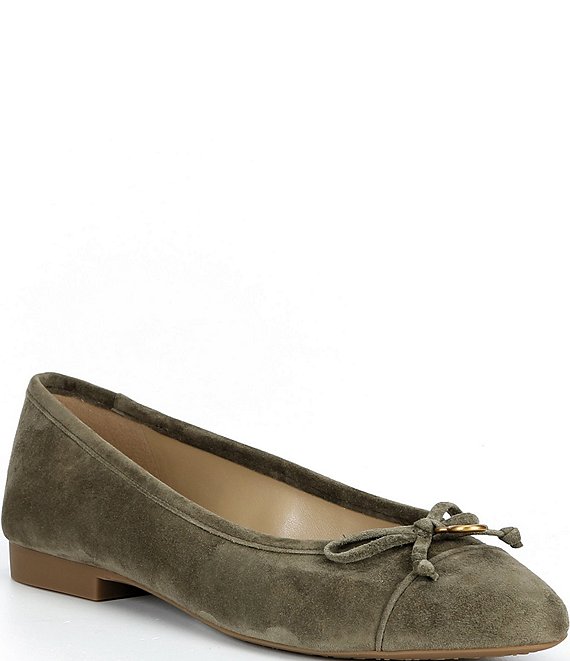 Michael Kors Piper Flex Suede Ballet Flats