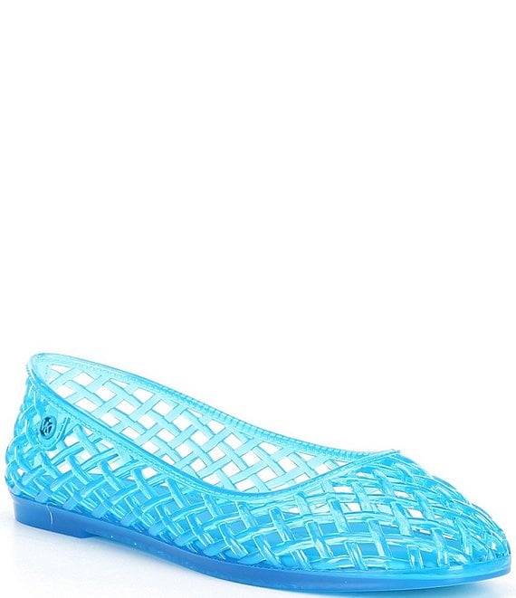 Michael Kors Pixie Transparent Jelly Flats