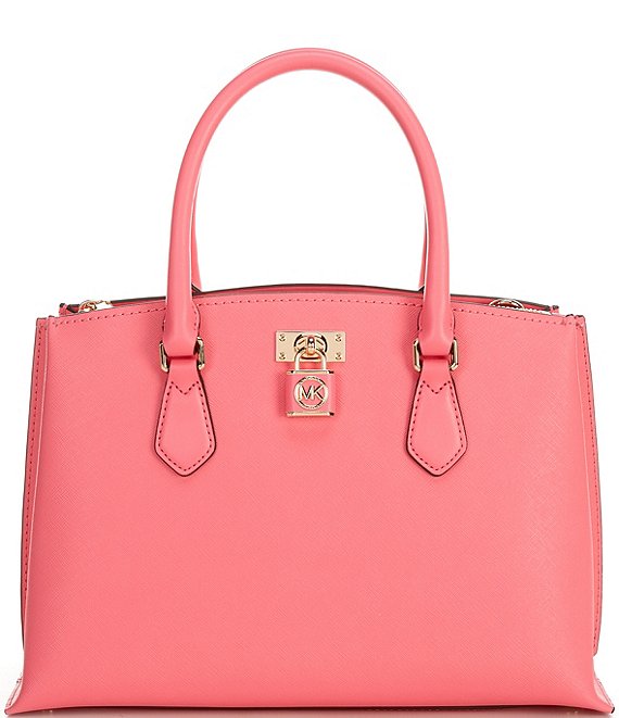 Linen bag, snap closure, rose-colored handle. - Shop kajonpong Handbags &  Totes - Pinkoi