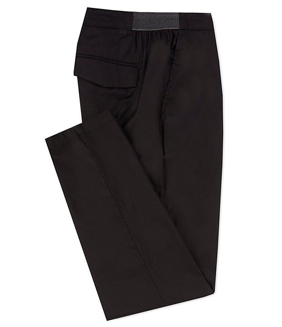 Michael Kors Slim Fit Stretch Pleated Elastic Waistband Pants | Dillard's