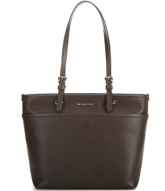 Michael Kors Winston Medium Gold Accents Pocket Tote Bag | Dillard's