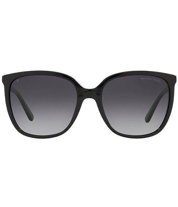 Michael Kors Women's 0MK2137U 57mm Solid Black Polarized Square