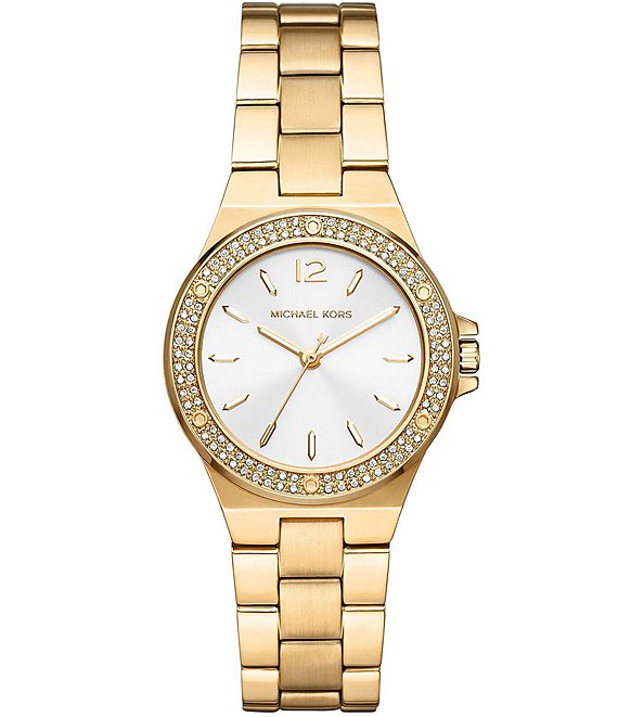 https://dimg.dillards.com/is/image/DillardsZoom/mainProduct/michael-kors-womens-mini-lennox-quartz-analog-gold-stainless-steel-bracelet-watch/00000000_zi_be32a48f-4bfe-4257-acc3-c6cdad2c0cf7.jpg