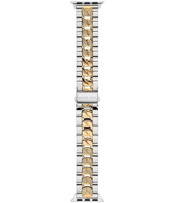 Michael Kors Women's Two-Tone Stainless Steel 38/40mm Apple Watch® Band |  Dillard's
