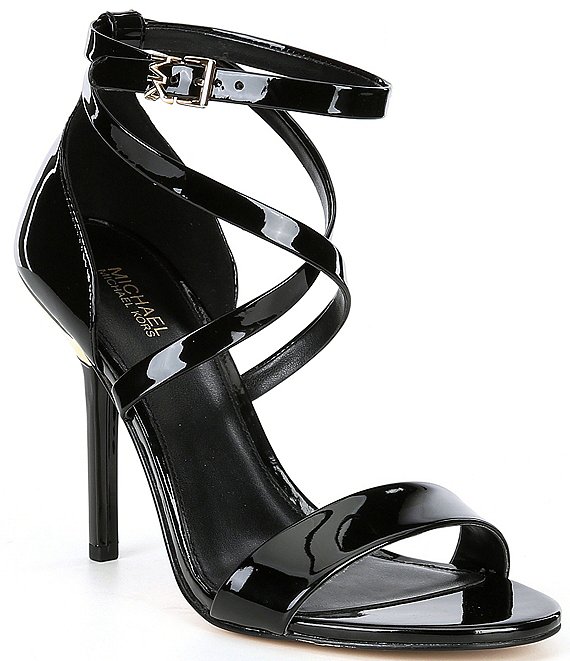MICHAEL Michael Kors Astrid Patent Leather Dress Sandals | Dillard's