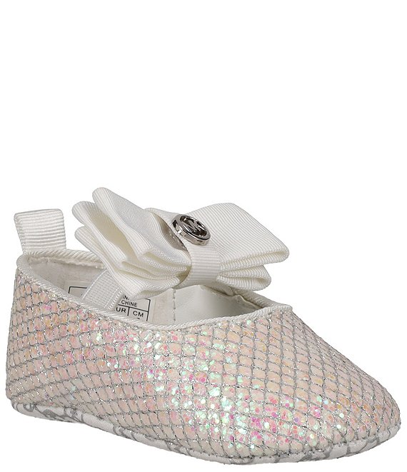 MICHAEL Michael Kors Girls' Baby Day Ballerina Crib Shoes (Infant ...
