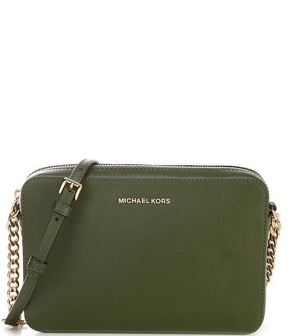 Michael Kors Women's Jet Set Item LARGE EAST WEST CHAIN Crossbody