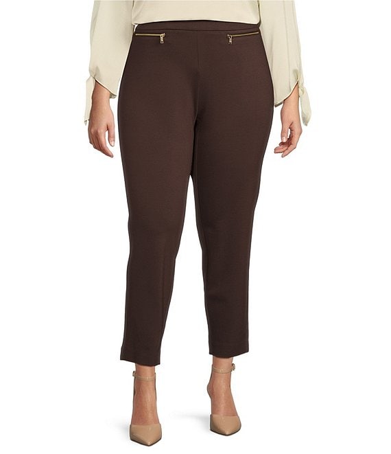 Michael Kors Women's Slim Pull-On Pants, Regular & Petite - Macy's