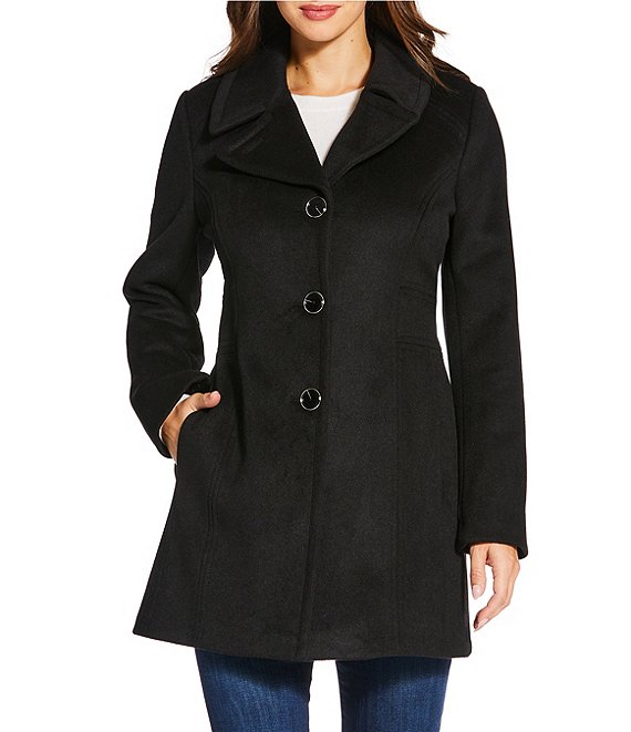 p*e様 MICHAEL KORS ボア襟ジャケット M 黒 MICHAEL KORS ボア襟ジャケット M 黒