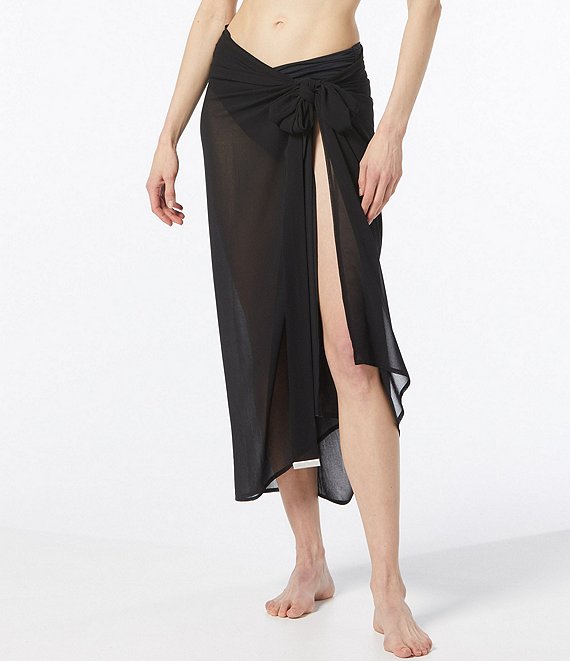 MICHAEL Michael Kors Wrap Tie Pareo Swim Cover-Up | Dillard's