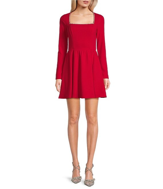 Little Red Dress Outfit Idea | Ashley Brooke Nicholas