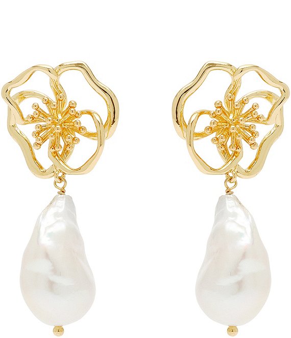 Mignonne Gavigan Layla Pearl Statement Drop Earrings | Dillard's