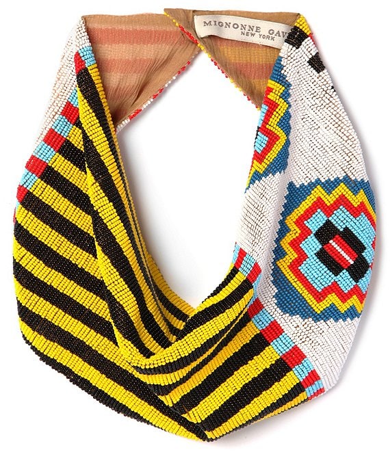 Cabrina Scarf Necklace in Multi - Monkee's of Naples