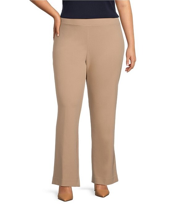 Women's plus size stretch khaki clearance pants