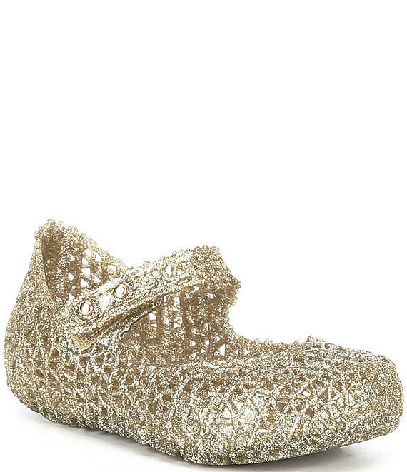 Color:Gold - Image 1 - Girls' Campana Papel Mary Janes (Infant)
