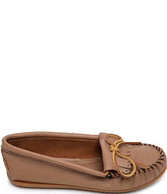 ミネトンカ 204 KILTY UNBEADED 本革モック US8 約25cm Minnetonka Deerskin Kilty Bow Detail Moccasins | Dillard's
