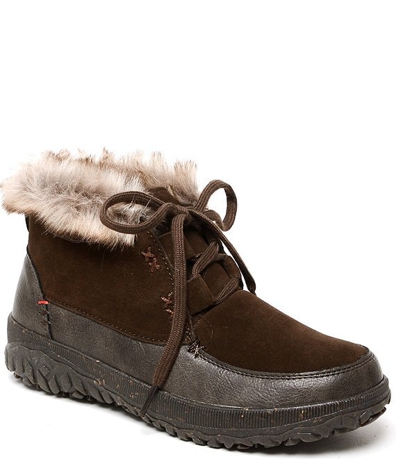 moccasin ankle boots