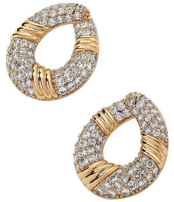 Miranda Frye Halle Hoop Statement Earrings