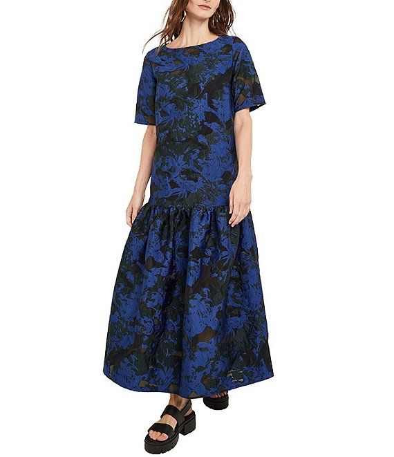 MELT THE LADY flower jacquard long dress 大人気の - getwireless.com.tn