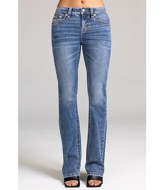 Miss Me Mid Rise Bootcut Jeans | Dillard's