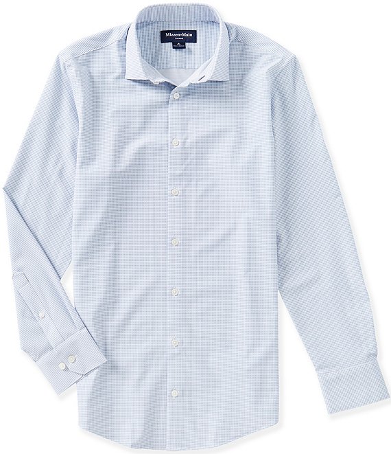 Mizzen+Main Leeward Drop Shadow Long Sleeve Woven Shirt