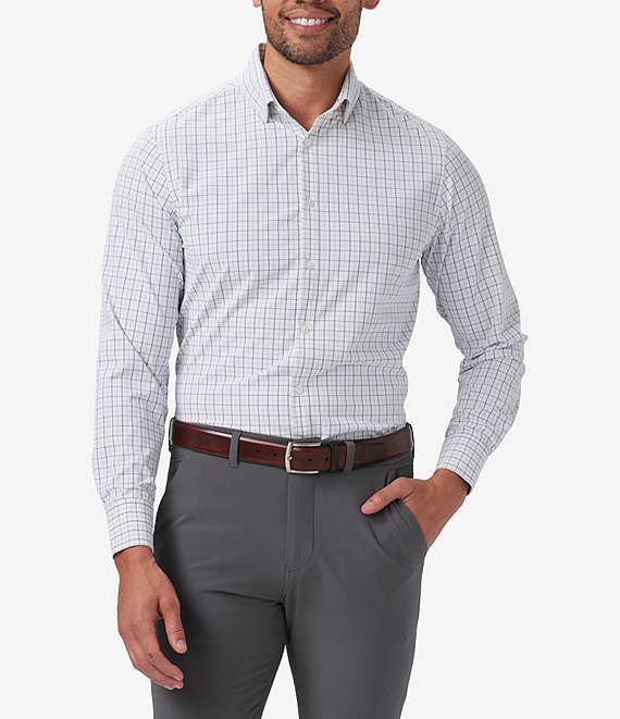 Mizzen+Main Leeward Performance Stretch Montgomery Plaid Long Sleeve ...