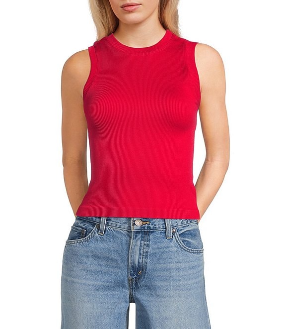 Moa Moa Seamless Rib Tank Top