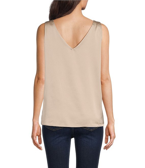 Modern Movement Reversible Satin Tank | Dillard's