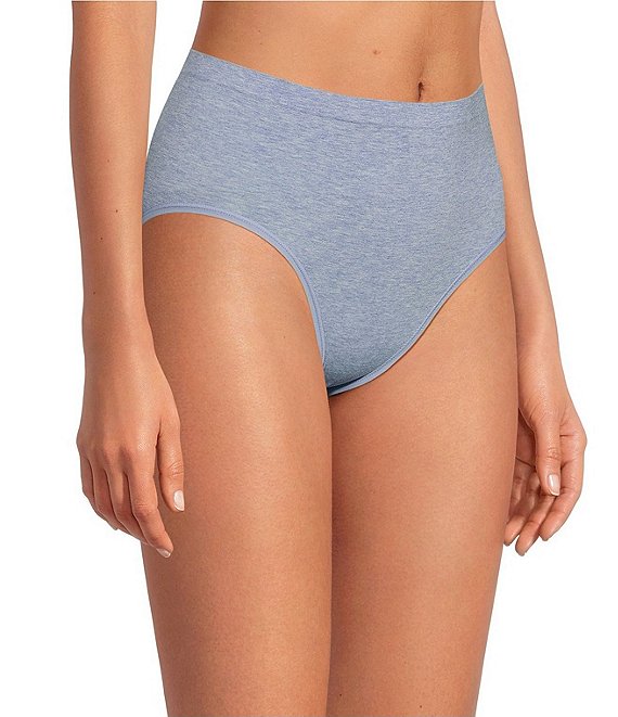 Women's Seamless Panties, Smoothing Brief Underwear for Women,  Full-Coverage Stretch Microfiber Briefs (Colors May Vary), Nude Pointelle,  Medium : : Clothing, Shoes & Accessories