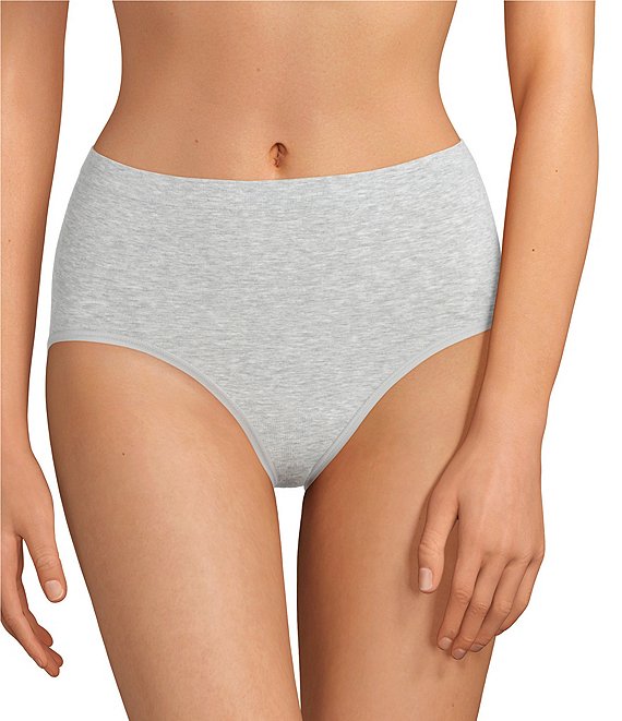 Modern Movement Heather Cotton Blend Seamless Brief