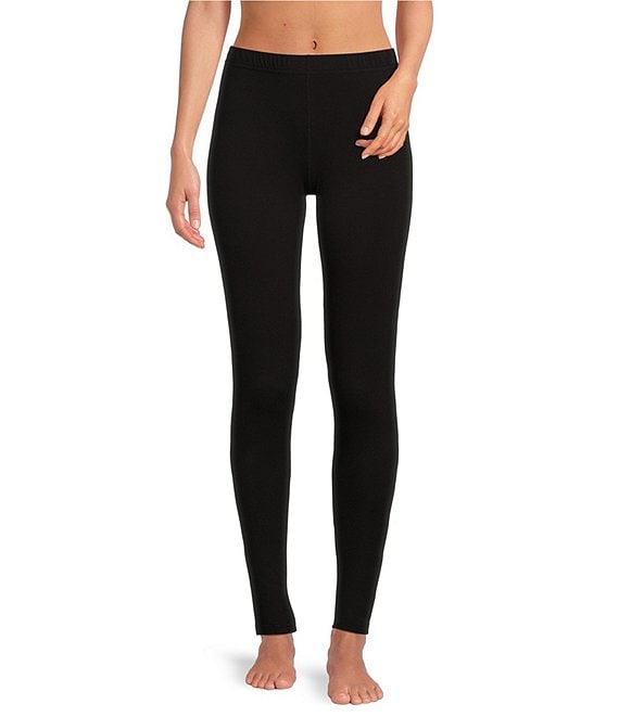 Color:Black - Image 1 - Luxuriously Soft Warm Wear Pants