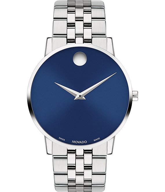 Movado  Museum Classic Men's Stainless Steel Bracelet Watch With