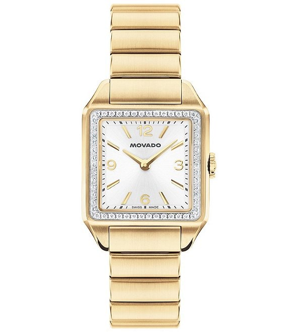 Movado Women's Heritage Series 1917 Diamond Quartz Analog Watch