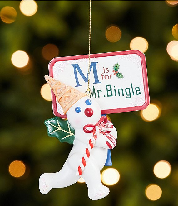 Mr. Bingle M Is For Mr. Bingle Resin Ornament