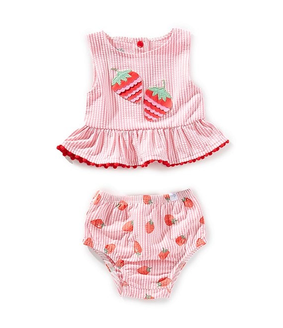 Amazon.com: Mud Pie Girl's Baby Sis Crawler Pink: Clothing