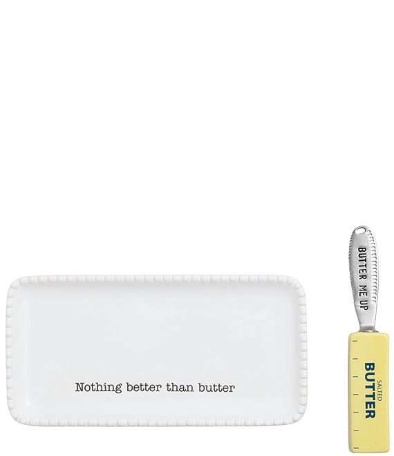 Mud Pie Butter Dish Set