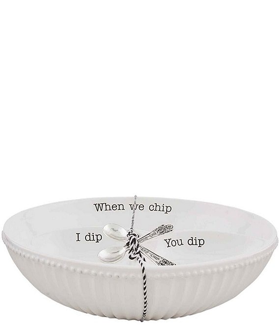 Mud Pie Circa Chip And Dip Bowl Set