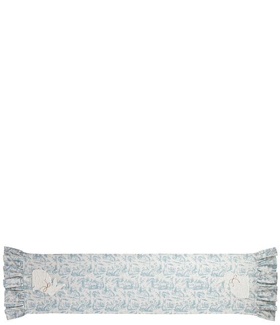 Mud Pie Embroidered Bunny Table Runner, 72#double;