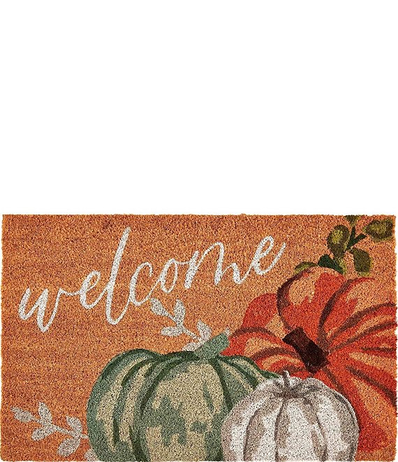 https://dimg.dillards.com/is/image/DillardsZoom/mainProduct/mud-pie-festive-fall-collection-welcome-doormat/00000000_zi_20398730.jpg