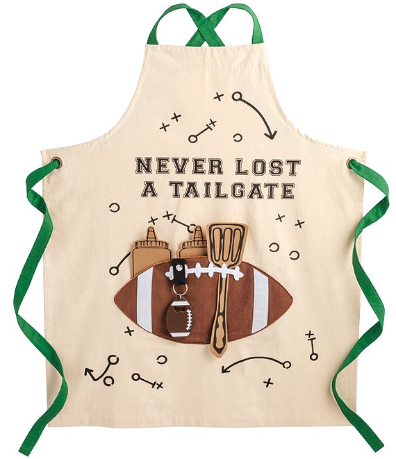 Mud Pie Football Pocket Apron